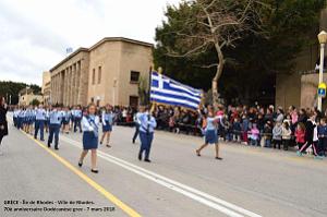 220- Rhodes- Defile Dodecanese grec